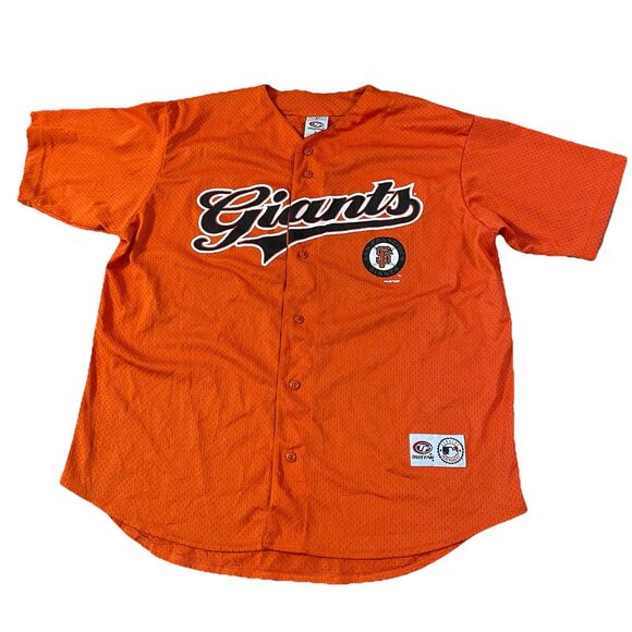 Other - VTG True Fan San Francisco Giants Jersey Size XL Orange Short Sleeve MLB